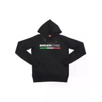 ราคา DUCATI เสื้อสเวตเตอร์มีฮู้ดสำหรับผู้ชายลายดูคาติ สีดำ DCT47 009 L (GRMKPPR000156163)