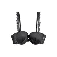 ราคา ELLE LINGERIE ยกทรงผู้หญิงรูปแบบมีโครงเสริมฟองน้ำ LB6565 สีดำ B80 (MKP1723037)