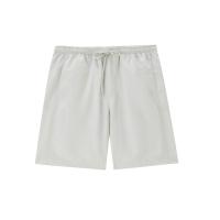 ราคา GIORDANO กางเกงขาสั้นผู้ชาย Online Exclusive Exposed Seam Drawstring Shorts (Korea) สีเทา XL (MKP2097354)