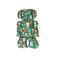 ราคา GLOWY STAR เบาะรองรถเข็น คาร์ซีท สำหรับเด็ก สีเขียว (MKP2097896)