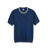 ราคา TAKEO KIKUCHI เสื้อยืดคอกลม ผู้ชาย CREW NECK MOSS STITCH VILOFT PULLOVER สีน้ำเงิน M (GRMKPPR000189233)