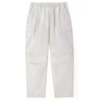 ราคา GIORDANO กางเกงขายาวผู้ชาย Online Exclusive Elastic Waist Cargo Pants (Korea) สีขาว Beige White L (MKP2097360)