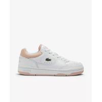 ราคา LACOSTE รองเท้าผ้าใบผู้หญิงลาคอสท์ รุ่น Linedrive วัสดุหนัง สีขาว 4.5 UK (MKP2053777)