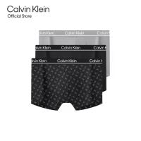 ราคา CALVIN KLEIN กางเกงในผู้ชายแพ็ค 3 ชิ้น Microfiber Stretch Plus ทรง Low Rise Trunk สี MultiColor XL (MKP2097853)