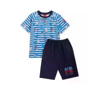 ราคา ANGEL KIDS ชุดนอนเด็กโตผู้ชาย เสื้อยืดแขนสั้น + กางเกงขาสั้น พิมพ์ลายฟุตบอล สีน้ำเงิน 14 US (GRCDS11525080006)