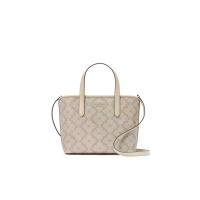 ราคา KATE SPADE NEW YORK กระเป๋าโท้ท/กระเป๋าทรงสี่เหลี่ยมรุ่น Spade Flower Small Tote ครีม One Size (MKP2066014)