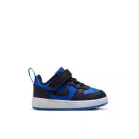 ราคา NIKE KIDS รองเท้าผ้าใบเด็กเล็กผู้ชาย Court Borough Low TD สี Game Royal/Black-White 23.5 US (GRCDS53725010374)