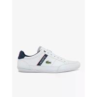 ราคา LACOSTE รองเท้าผ้าใบผู้ชายลาคอสท์ รุ่น Chaymon สีขาว 8 UK (MKP1754632)