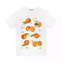ราคา iCONiC เสื้อยืด พิมพ์ลาย รุ่น ORANGE CRYSTALS JUICE สีขาว M (GRMKPPR000083370)