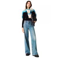 ราคา MAJE กางเกงยีนส์ขาม้าผู้หญิง With Chain 36 EU (CDS24428422)