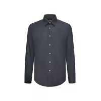 ราคา G2000 เสื้อเชิ้ตแขนยาวแบบทางการสำหรับผู้ชาย Smart Fit สีเทาเข้ม 7 EU (GRMKPPR000165106)