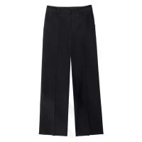 ราคา GIORDANO กางเกงขายาวผู้หญิง Online Exclusive Plain Regular Pants (Korea) สีดำ 29 EU (MKP2097261)