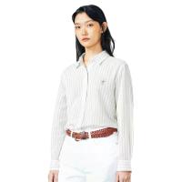 ราคา BEVERLY HILLS POLO CLUB เสื้อเชิ้ตแขนยาวผู้หญิง ลายริ้ว ผ้าคอตตอนทวิล M (MKP2051234)