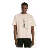 ราคา NEW BALANCE เสื้อยืดผู้ชาย Hoops Player Graphic สี Bisque L (GRCDS53725060485)