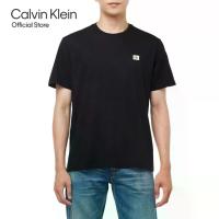 ราคา CALVIN KLEIN เสื้อยืดคอกลมแขนสั้นผู้ชาย สีดำ L (MKP2097689)