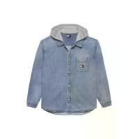 ราคา Tommy Jeans เสื้อแจ็คเก็ตผู้ชาย สียีนส์ ทรง Relaxed S (GRMKPPR000185573)