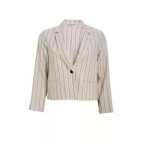 ราคา MONARCH เสื้อสูทลินินทรงหลวมลายริ้ว รุ่น M91P0A5101 สีเบจ M (GRMKPPR000083113)