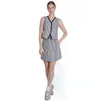 ราคา AMILA กระโปรงสั้น ผู้หญิง แบบสั้น Cottonลินิน เทาเข้ม M (MKP2099041)