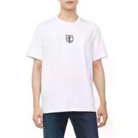 ราคา CALVIN KLEIN เสื้อยืดคอกลมแขนสั้นผู้ชาย สีขาว S (GRMKPPR000175450)