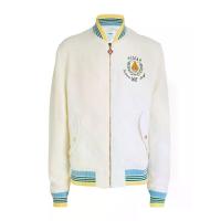 ราคา CASABLANCA เสื้อแจ็คเก็ตผู้ชาย รุ่น MEN BOMBER JACKET สี WHITE M (GRMKPPR000188776)