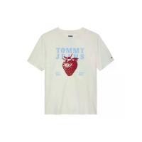 ราคา Tommy Jeans เสื้อยืดผู้หญิง สีขาว ทรง Relaxed M (GRMKPPR000185576)