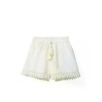ราคา SFERA KIDS กางเกงขาสั้นเด็กโตผู้หญิง Plumetis Dobby สีขาว 7 EU (GRCDS54525060294)