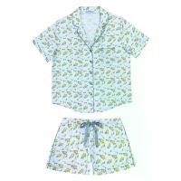 ราคา SABINA เซ็ตชุดนอน เสื้อแขนสั้น กางเกงขาสั้น - สีฟ้า L-XL (GRMKPPR000186044)