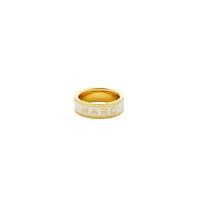 ราคา MARC JACOBS แหวน THE MARC JACOBS ENAMEL RING สี GOLD/CREAM 5.5 (GRMKPPR000175844)