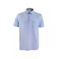 ราคา DAKS เสื้อโปโลผู้ชายแขนสั้น Regular Fit สีฟ้า L (MKP2098207)