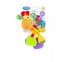 ราคา PLAYGRO ตุ๊กตาผ้ายีราฟ Giraffe Activity Rattle หลากสี (CDS13000486)