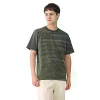 ราคา MUJI เสื้อยืดผู้ชาย แขนสั้น คอกลม ผ้าเจอร์ซี รุ่น AB1MKA5S M (GRMJT54525040006)