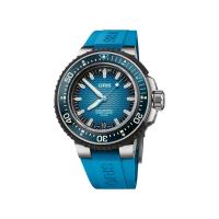 ราคา Oris นาฬิกาข้อมือผู้ชาย Aquis Pro 4000m หน้าปัดฟ้า (MKP1568308)