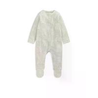 ราคา MAMAS & PAPAS เสื้อจั๊มพ์สูทเด็กทารกยูนิเซ็กส์ Teddy Bear Textured AIO สีขาวขุ่น 6-9 Month (CDS16019584)