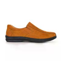 ราคา Heavy รองเท้าลำลองหนังแท้ PC3505 สีแทน 42 EU (MKP1059343)