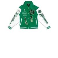ราคา TZ WORLDWIDE เสื้อแจ็คเก็ต ผู้ชาย VARSITY JACKET - LUCKY GREEN สีเขียว XL (GRMKPPR000125246)