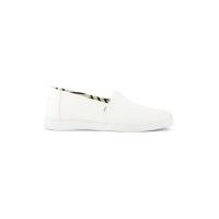ราคา TOMS รองเท้าผู้หญิง สลิปออน รุ่น Alpargata Plus White Heritage Canvas 8.5 US (GRMKPPR000166289)