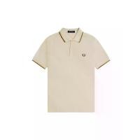 ราคา Fred Perry เสื้อโปโลผู้ชาย TWIN TIPPED FRED PERRY SHIRT สีเบจ S (MKP2098102)