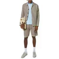 ราคา scotch&soda กางเกงขาสั้นผู้ชาย Crochet Knitted สี Highway Grey S (CDS21286063)