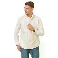 ราคา BEVERLY HILLS POLO CLUB เสื้อเชิ้ตแขนยาวผู้ชายลายริ้ว ผ้า Oxford M (GRMKPPR000184282)