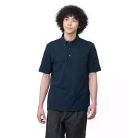 ราคา MUJI เสื้อโปโลผู้ชาย แขนครึ่งส่วน ปิเก้ผ้าสัมผัสเย็น XL (GRMJT54525060027)