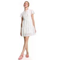 ราคา LOLITA ชุดเดรสผู้หญิงแขนสั้น ผ้าลูกไม้ แต่งระบายและโบว์ S (GRCDS54825060014)