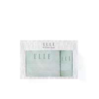 ราคา ELLE ชุดเซ็ตผ้าขนหนู CT Polyester ขนาด 34x85 + 70x135 ซม. (GRCDS54625020045)