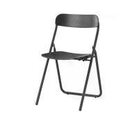 ราคา MUJI เก้าอี้พับโครงเหล็ก ที่นั่งและพนักพิงไม้ (กว้าง 45 x ลึก 50 x สูง 79 ซม.) (GRMJT54625010790)
