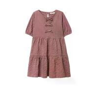 ราคา SFERA KIDS ชุดเดรสเด็กโตผู้หญิง Textured สีแดงอินเดียน 6 EU (GRCDS54525070358)