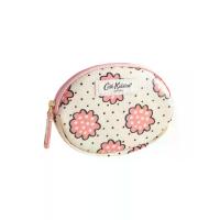 ราคา CATH KIDSTON กระเป๋าผู้หญิง Oval Coin Purse ลาย Posey spot สี Ecru One Size (MKP2100078)