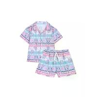 ราคา MINI MONO ชุดเซ็ตยูนิเซ็กส์เด็กโต เสื้อเชิ้ตฮาวาย + กางเกงขาสั้น พิมพ์ลาย หมูเด้ง สีชมพู 120 US (GRCDS54524110697)