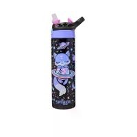 ราคา SMIGGLE ขวดน้ำดื่มสเปรย์เด็กโต Insulated Stainless Steel Bright Eyes 500 มล. สี Black Mix (CDS24305013)