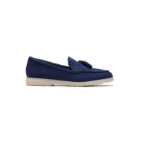 ราคา CLARKS รองเท้าลอฟเฟอร์ ผู้หญิง รุ่น NARINI EDGE สี NAVY SUEDE 3 UK (GRMKPPR000180175)