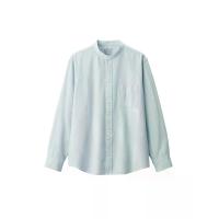 ราคา MUJI เสื้อเชิ้ตผู้ชาย แขนยาว คอจีน ผ้าออกซฟอร์ด M (GRMJT54524120941)