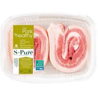 ราคา เอสเพียวหมูสามชั้นแผ่นสไลด์ 400กรัม(C